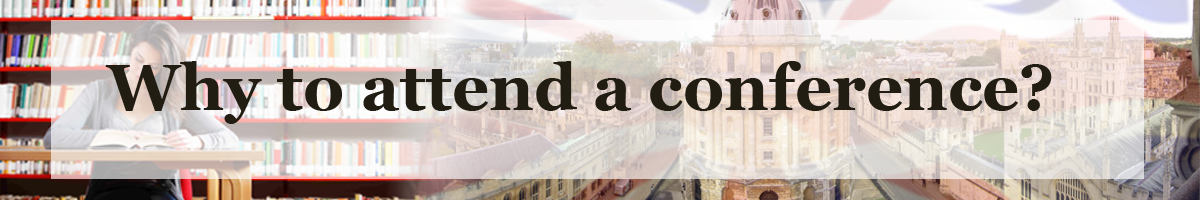 Module 5. Why to attend a conference?